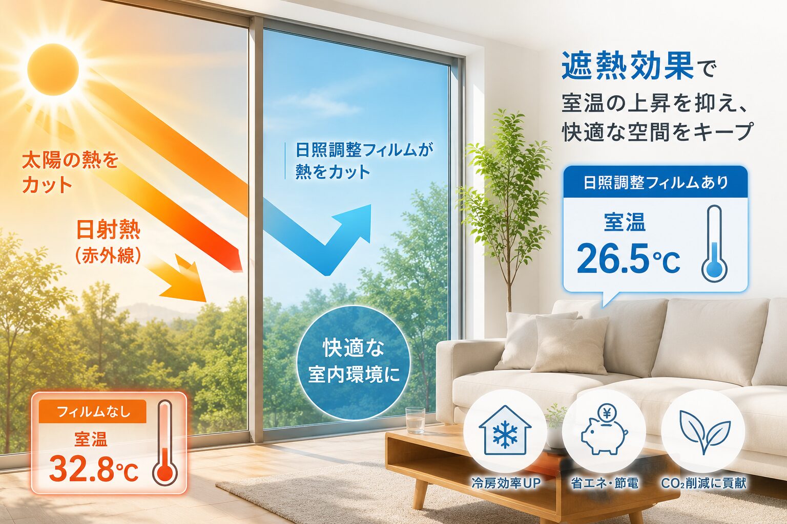 窓辺のお悩み