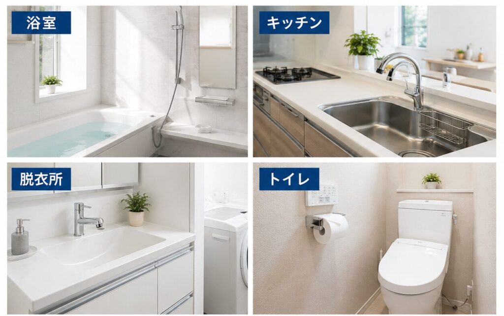 水回り4点セット
