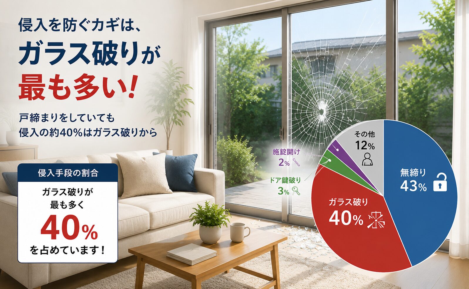 ガラスやぶり